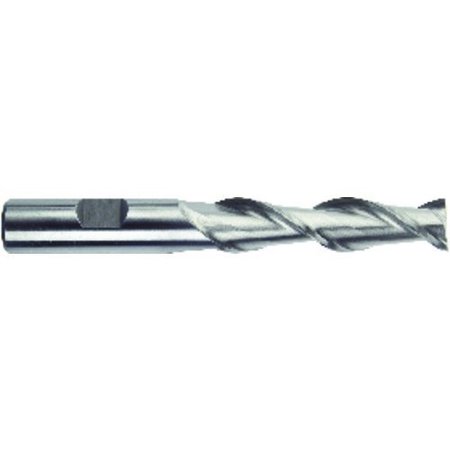 MORSE End Mill, Center Cutting High Helix Long Length Single End, Series 1921, 14 Cutter Dia, 3116 O 44051